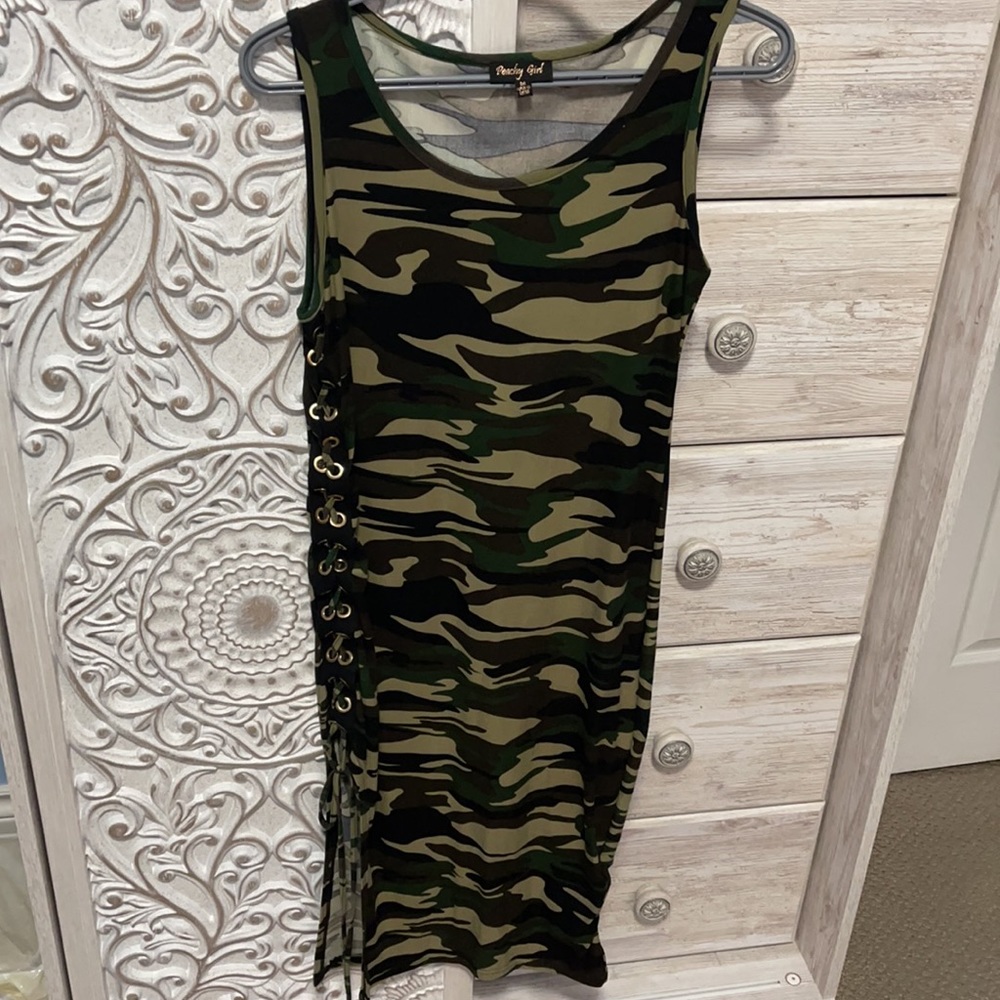 Camo army dress